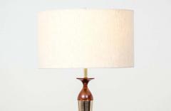 Tony Paul Tony Paul Walnut Brass Table Lamp for Westwood Industries - 2221421