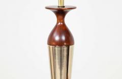 Tony Paul Tony Paul Walnut Brass Table Lamp for Westwood Industries - 2221425