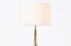 Tony Paul Tony Paul Walnut Brass Table Lamps for Westwood Industries - 2226609