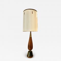 Tony Paul Tony Paul by Westwood Industries Brass Walnut Table Lamp c 1960 United States - 4627972