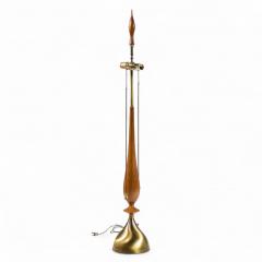 Tony Paul Tony Paul for Westwood Mid Century Walnut and Brass Lamps Pair - 4411458