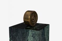 Tony Rosenthal Tony Rosenthal Disc Tabletop Sculpture 1968 - 4711962