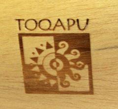 Toqapu Studio Rare Studio Nest of Three Incan Influenced Tables by Toqapu Studio circa 1985 - 569633