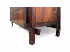 Tora Brasil Brazilian Modern Sideboard or Chest in Hardwood Marble by Tora c 1960s - 3962038