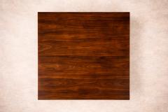 Tora Brazil Brazilian Modern Square Coffee Table in Rosewood Tora 1960s - 4557756