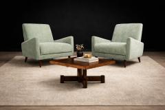 Tora Brazil Brazilian Modern Square Coffee Table in Rosewood Tora 1960s - 4557761