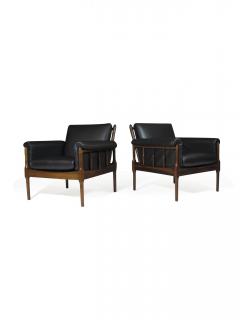 Torbj rn Afdal Torbj rn Afdal Rosewood Lounge Chairs - 990197