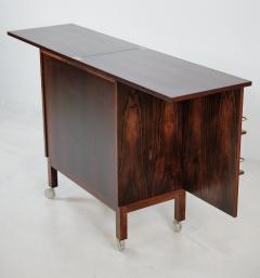 Torbjorn Afdahl Exceptional Scandinavian Modern Rosewood Bar Designed by Tobjorn Afdahl - 4124960