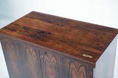 Torbjorn Afdahl Exceptional Scandinavian Modern Rosewood Bar Designed by Tobjorn Afdahl - 4124963
