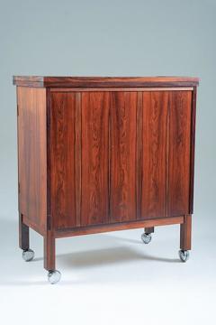 Torbjorn Afdal Bar Cabinet by Torbj rn Afdal for Bruksbo Norway 1960s - 4415330