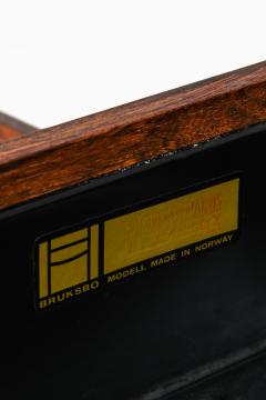 Torbjorn Afdal Bench or Side Table with a Planter Box by Torbj rn Afdal 1960s - 4443588