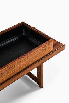 Torbjorn Afdal Bench or Side Table with a Planter Box by Torbj rn Afdal 1960s - 4443589