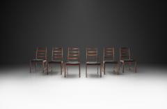 Torbjorn Afdal Six Model 113 Dining Chairs by Torbj rn Afdal Denmark Mid 20th Century - 4555914