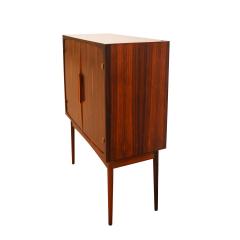 Torbjorn Afdal Spectacular Norwegian Illuminating Bar Cabinet in Rosewood 1950s signed  - 2417699