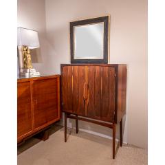 Torbjorn Afdal Spectacular Norwegian Illuminating Bar Cabinet in Rosewood 1950s signed  - 2417703