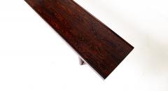 Torbjorn Afdal Torbj rn Afdal Extra Long Rosewood Krobo Bench Norway 1960s - 4593479