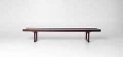 Torbjorn Afdal Torbj rn Afdal Extra Long Rosewood Krobo Bench Norway 1960s - 4593483