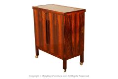 Torbjorn Afdal Torbjorn Afdal Mid Century Rosewood Bar Cart for Bruksbo Norway - 2987240