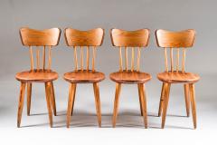 Torsten Claesson Set of Four Swedish Chairs in Pine by Torsten Claeson 1930s - 833750