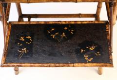 Tortoise Shell Bamboo Dessert Table - 1376401