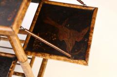 Tortoise Shell Bamboo Dessert Table - 1376402