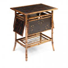 Tortoise Shell Bamboo Dessert Table - 1376411