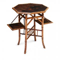 Tortoise Shell Bamboo Dessert Table - 1376486