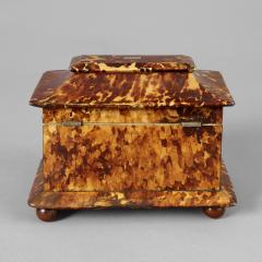 Tortoise Shell Tea Caddy - 225258