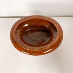 Tortoiseshell Glazed Terracotta Planter circa 1950 - 2857808