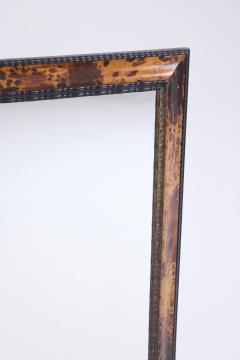 Tortoiseshell Mirror att to Maison Frank - 4684557