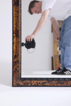 Tortoiseshell Mirror att to Maison Frank - 4684559