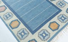 Torvalla Swedish Flat woven Rug by Ingegerd Silow - 3582540