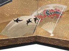 Tosa School Scattered Fans with Seasonal Motifs 19th century - 2594751