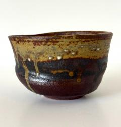 Toshiko Takaezu Brilliant Clog Form Ceramic Tea Bowl by Toshiko Takaezu - 4494512