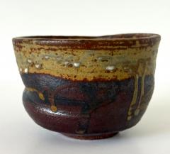 Toshiko Takaezu Brilliant Clog Form Ceramic Tea Bowl by Toshiko Takaezu - 4494513