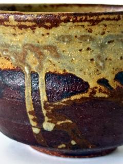 Toshiko Takaezu Brilliant Clog Form Ceramic Tea Bowl by Toshiko Takaezu - 4494518