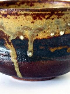 Toshiko Takaezu Brilliant Clog Form Ceramic Tea Bowl by Toshiko Takaezu - 4494519