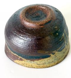 Toshiko Takaezu Brilliant Clog Form Ceramic Tea Bowl by Toshiko Takaezu - 4494524