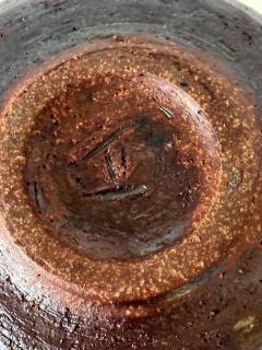 Toshiko Takaezu Brilliant Clog Form Ceramic Tea Bowl by Toshiko Takaezu - 4494526