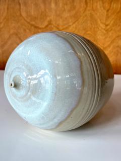 Toshiko Takaezu Ceramic Moon Pot with Rattle by Toshiko Takaezu - 3613544