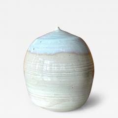 Toshiko Takaezu Ceramic Moon Pot with Rattle by Toshiko Takaezu - 3614933