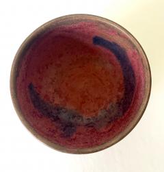 Toshiko Takaezu Ceramic Tea Bowl with Brilliant Glaze by Toshiko Takaezu - 3077446