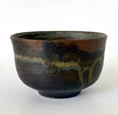 Toshiko Takaezu Fine Ceramic Tea Bowl with Brilliant Glaze by Toshiko Takaezu - 4494473