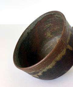 Toshiko Takaezu Fine Ceramic Tea Bowl with Brilliant Glaze by Toshiko Takaezu - 4494476