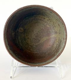 Toshiko Takaezu Fine Ceramic Tea Bowl with Brilliant Glaze by Toshiko Takaezu - 4494477