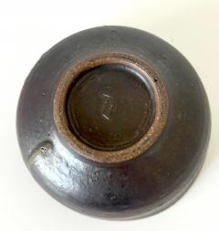 Toshiko Takaezu Fine Ceramic Tea Bowl with Brilliant Glaze by Toshiko Takaezu - 4494479