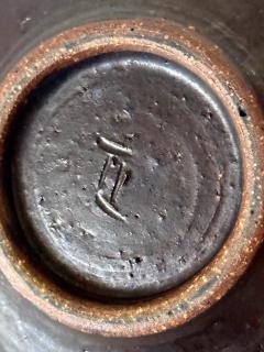 Toshiko Takaezu Fine Ceramic Tea Bowl with Brilliant Glaze by Toshiko Takaezu - 4494480