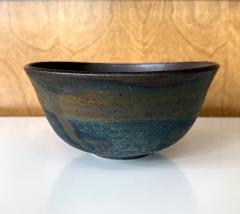 Toshiko Takaezu Large Ceramic Bowl with Abstract Glaze by Toshiko Takaezu - 4637828