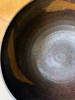Toshiko Takaezu Large Ceramic Bowl with Abstract Glaze by Toshiko Takaezu - 4637831
