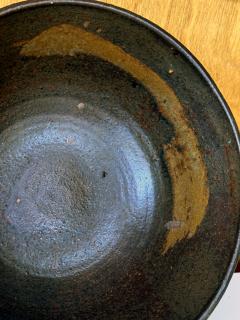 Toshiko Takaezu Large Ceramic Bowl with Abstract Glaze by Toshiko Takaezu - 4637832
